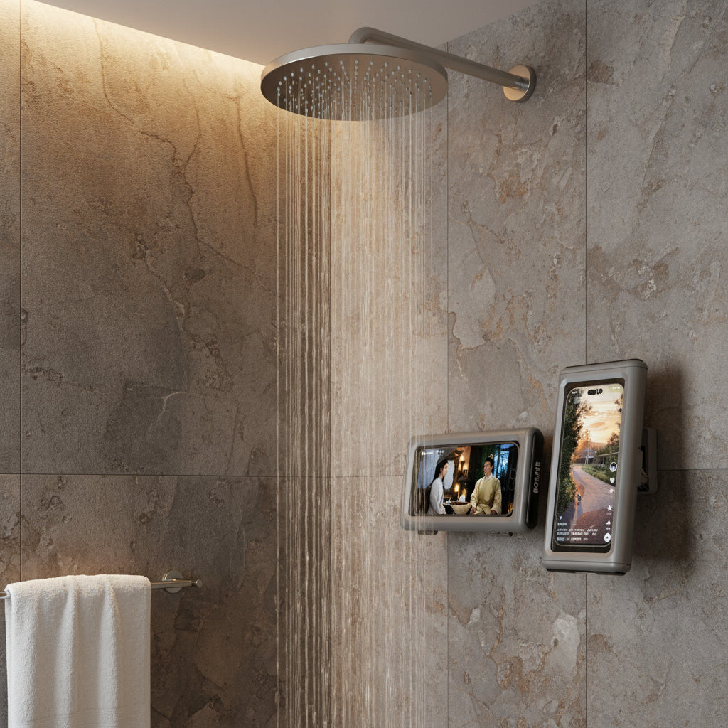 Rotatable Waterproof Mobile Phone Holder