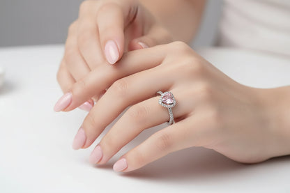 Rotating Eternal Forever Rose Box with Promise Ring Jewelry Box Valentine Wedding Birthday Gift Box for Women