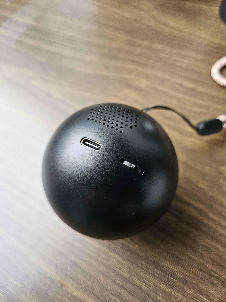 Couples Memory Orb – Custom Crystal Video Sphere with Sound | Wi-Fi App or USB-C Upload | Romantic Keepsake Gift