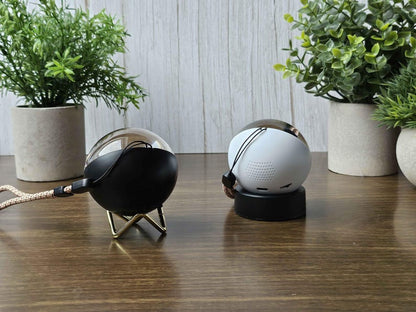 Couples Memory Orb – Custom Crystal Video Sphere with Sound | Wi-Fi App or USB-C Upload | Romantic Keepsake Gift